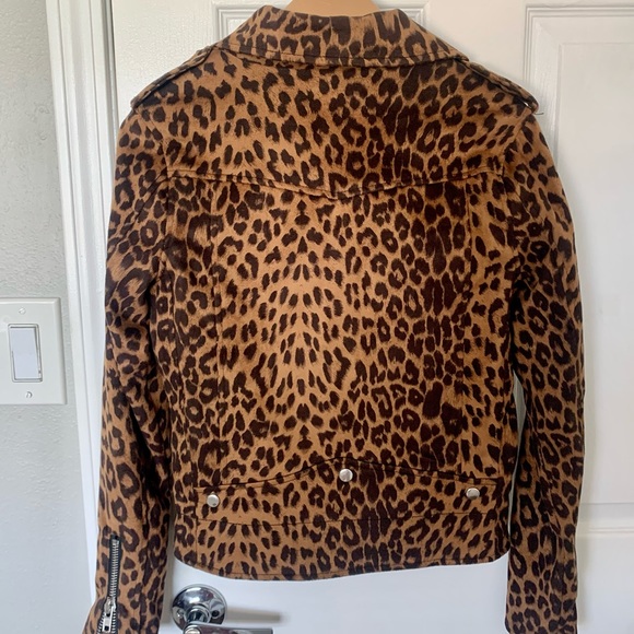 Dance & Marvel Leopard Jacket size small - Picture 3 of 3